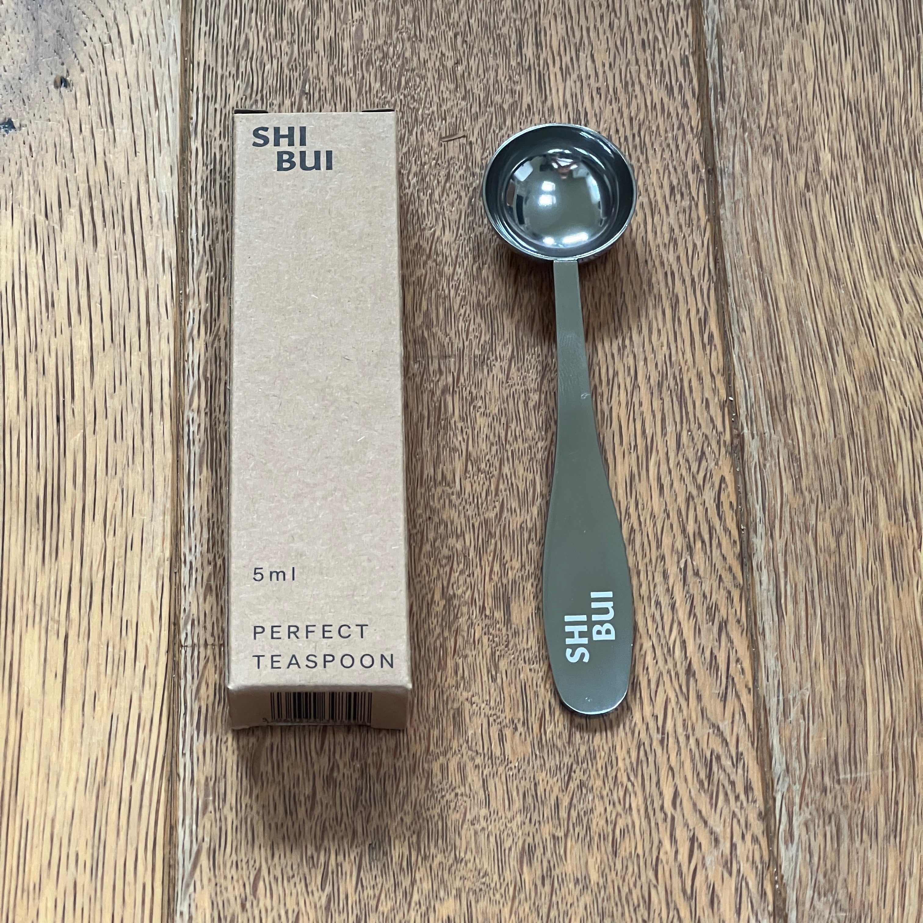 Spoon for measuring your perfect cup of tea