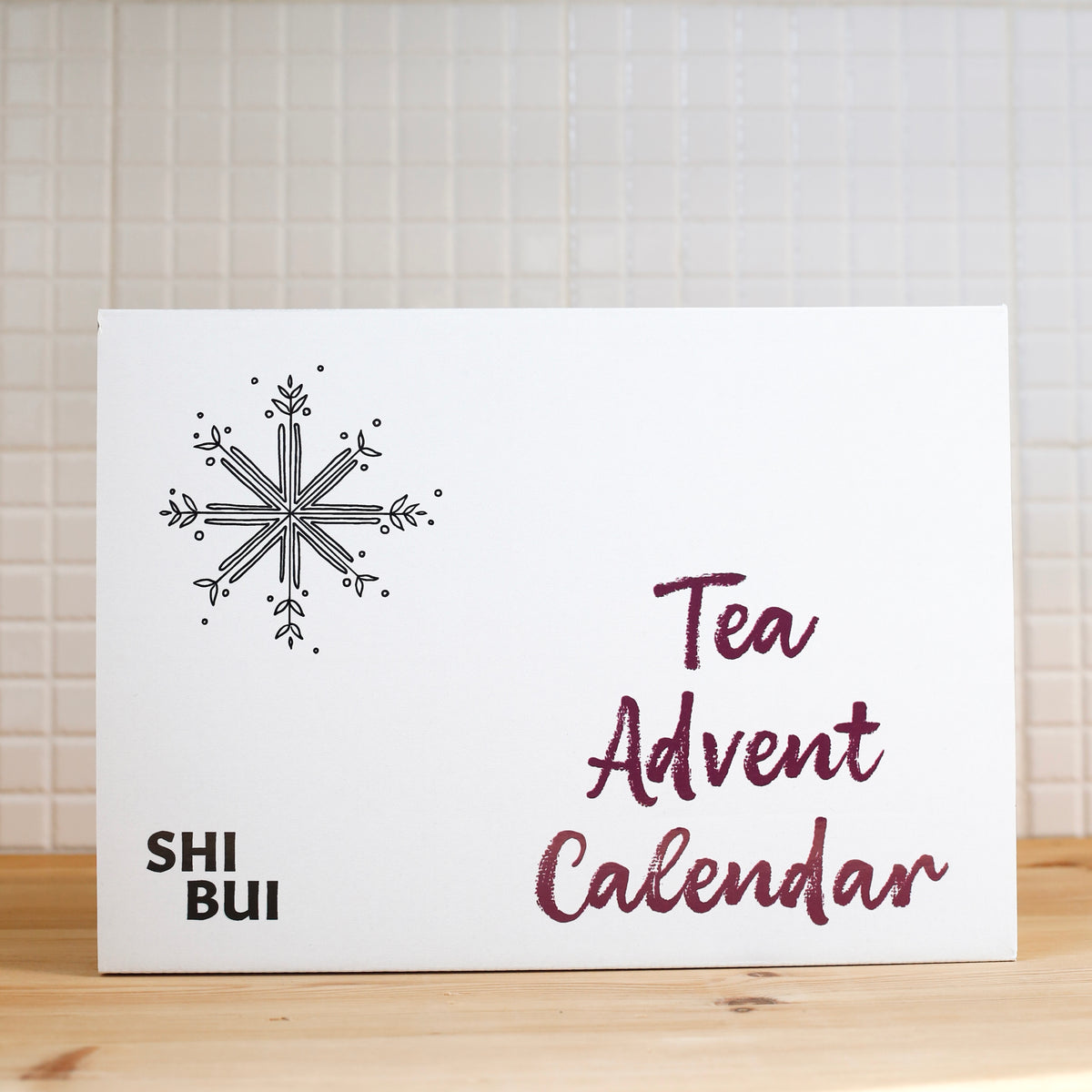 Shibui loose leaf tea advent calendar with 24 individually packed teas for Christmas