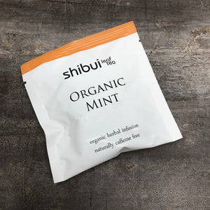 Organic Mint Wrapped Tea Bags Plastic Free