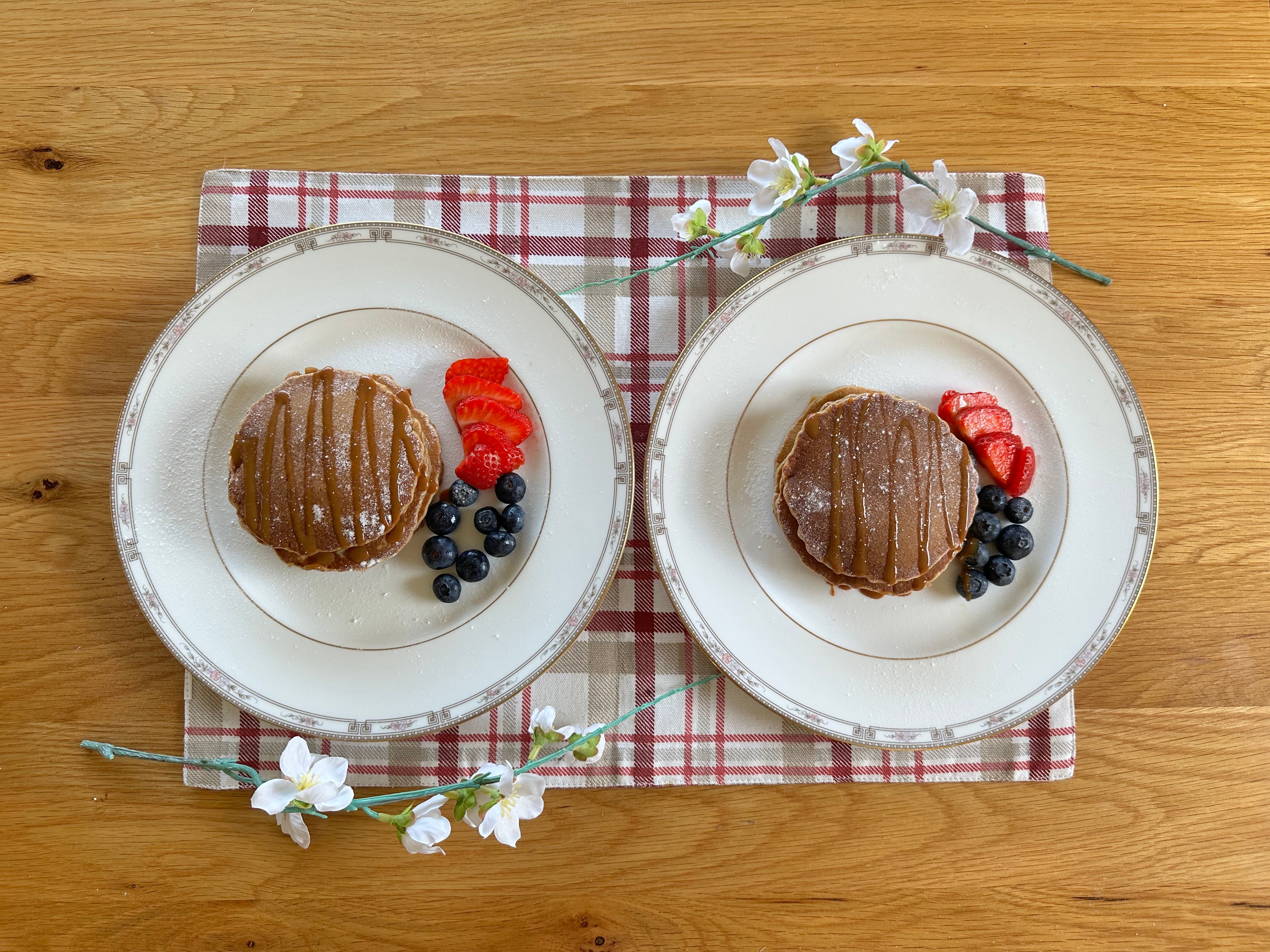 Masala Chai Infused Pancakes