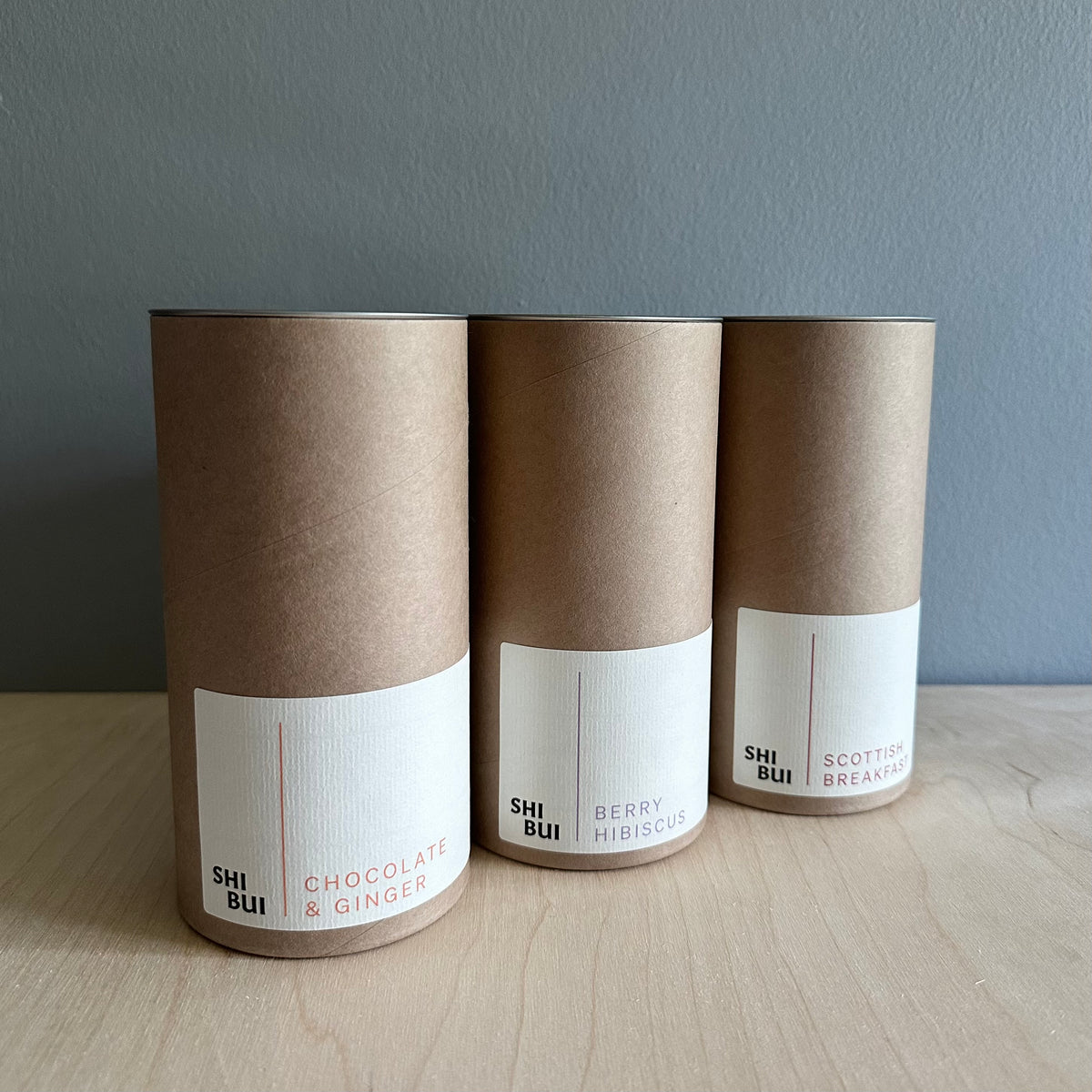 Tea Tubebox Tea Gift Selection Box - 3 Tubes | Shibui Tea