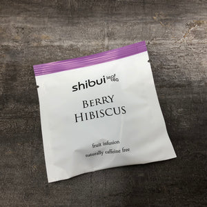 Individually Wrapped Plastic Free Berry Hibiscus Teabags