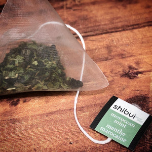 Plastic Free Moroccan Mint Green Tea Bag